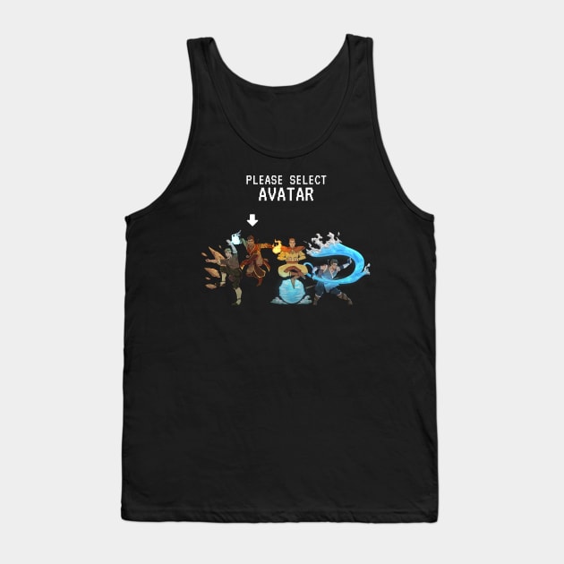 Please Select Character: RJ Tank Top by RJ Tolson's Merch Store